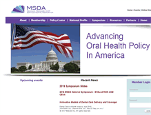 Tablet Screenshot of medicaiddental.org
